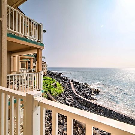 Oceanfront Kailua-Kona Townhome With Pool And Views! Экстерьер фото