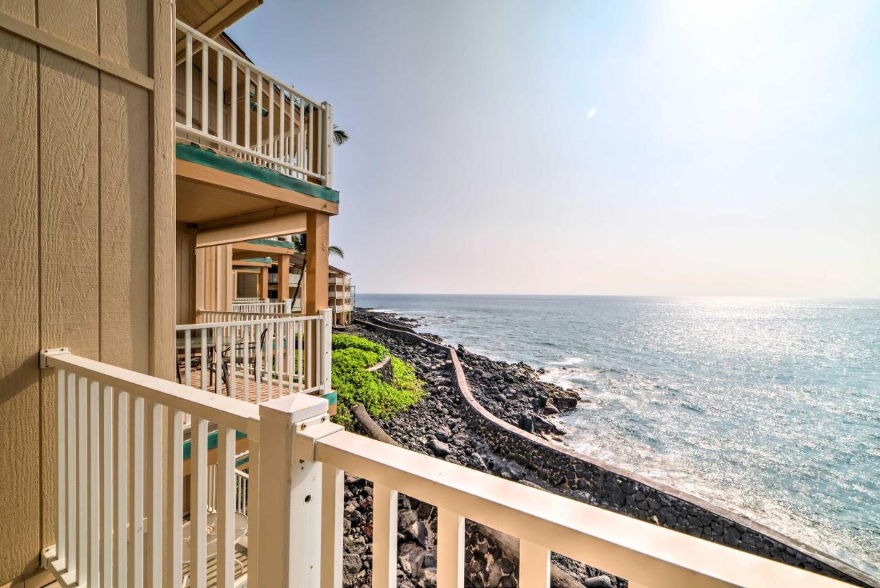 Oceanfront Kailua-Kona Townhome With Pool And Views! Экстерьер фото