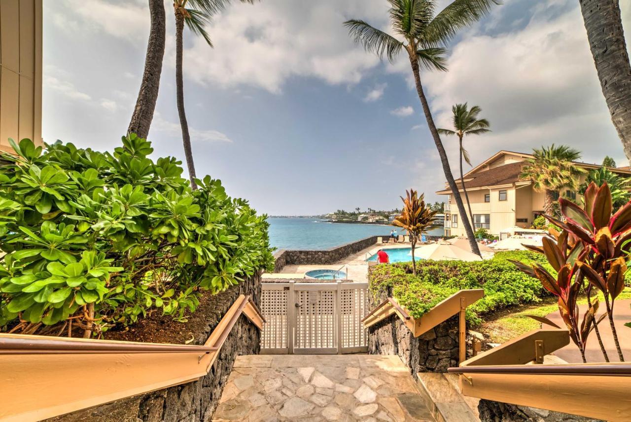 Oceanfront Kailua-Kona Townhome With Pool And Views! Экстерьер фото