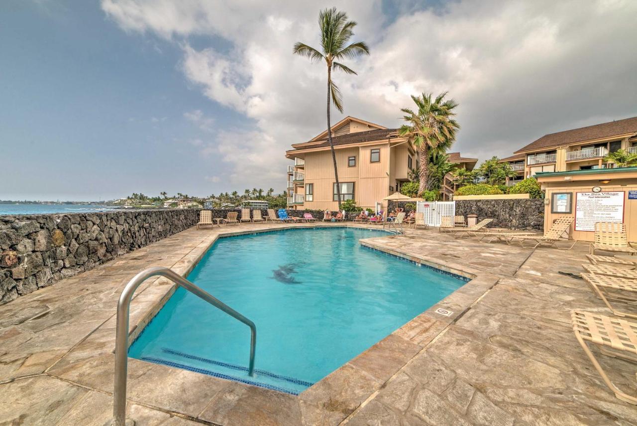 Oceanfront Kailua-Kona Townhome With Pool And Views! Экстерьер фото